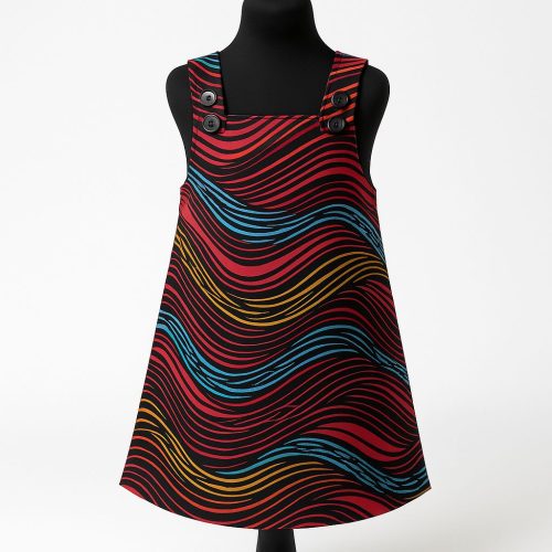 Girls pinafore-style dress