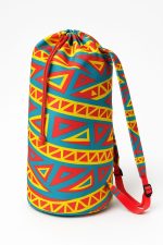 African tribal print Duffel backpack. - Image 2