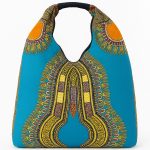 Boho-style oversized shoulder bag.