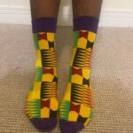 African tribal socks