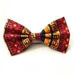African kente bow-tie