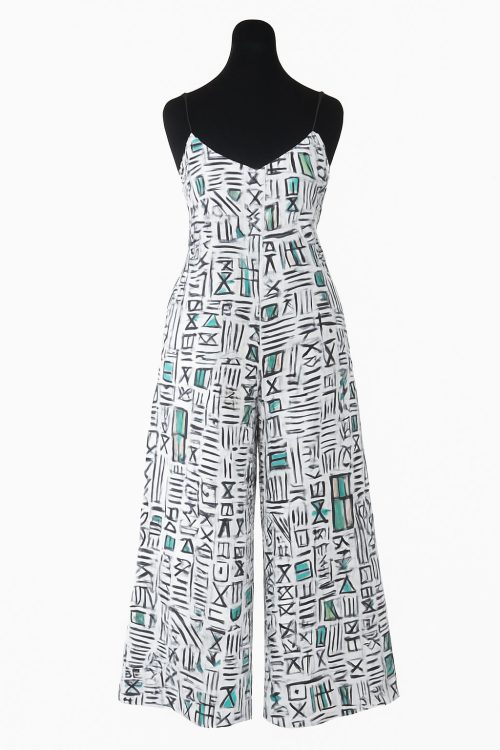 Sleeveless wide-leg jumpsuit - Image 2